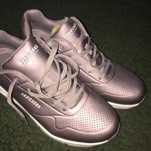 Fashion metallic sneakers